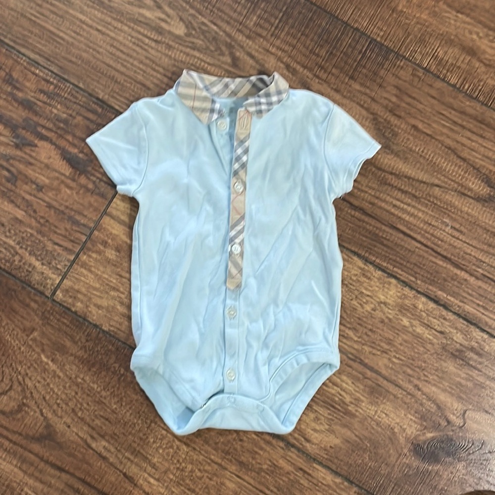 Burberry Bodysuit 6 Months